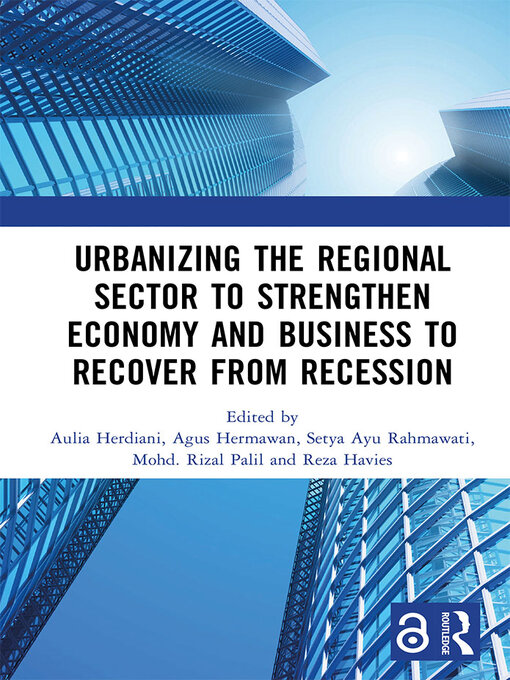 תמונה של  Urbanizing the Regional Sector to Strengthen Economy and Business to Recover from Recession